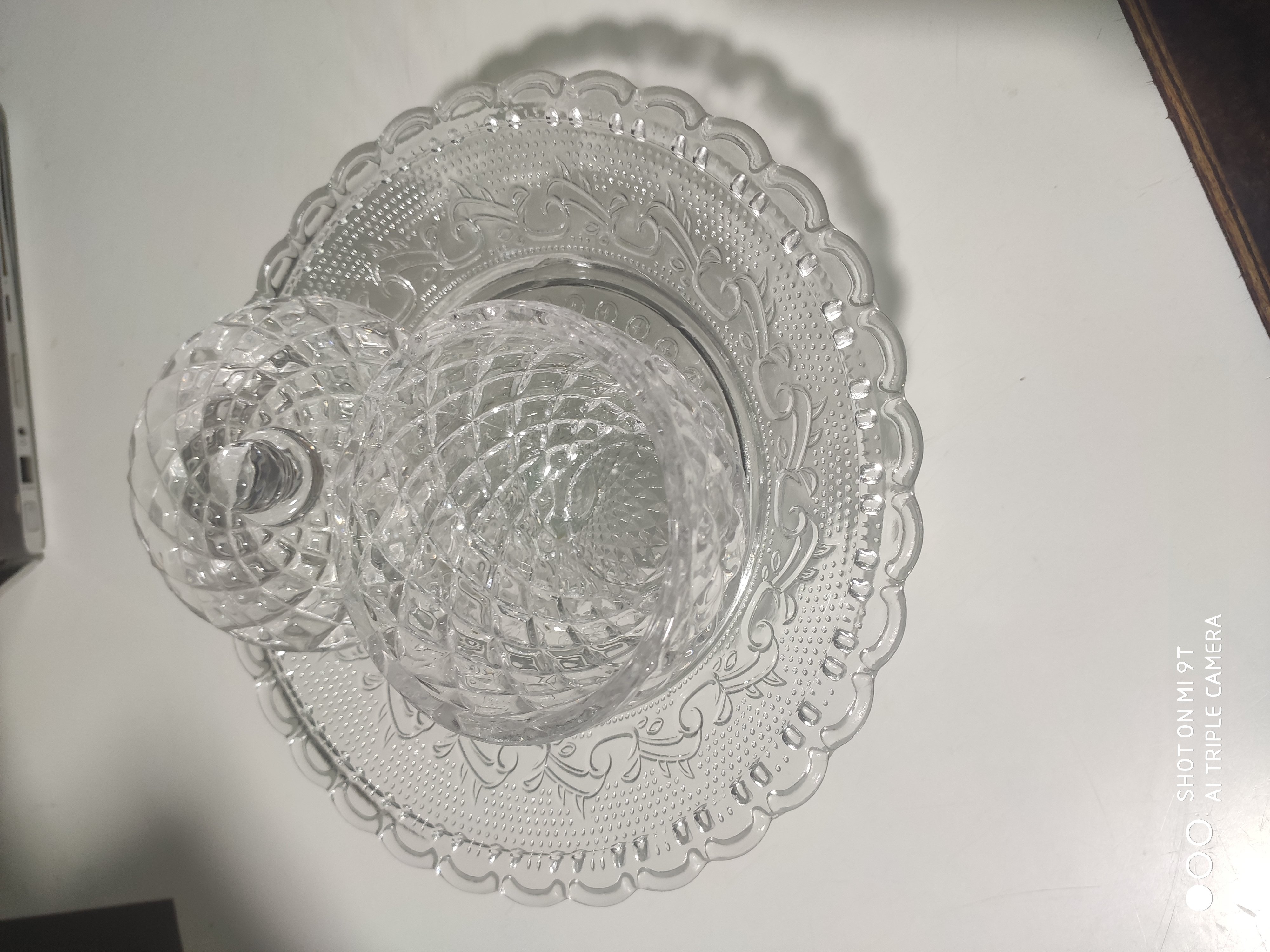 Unique set of glassware