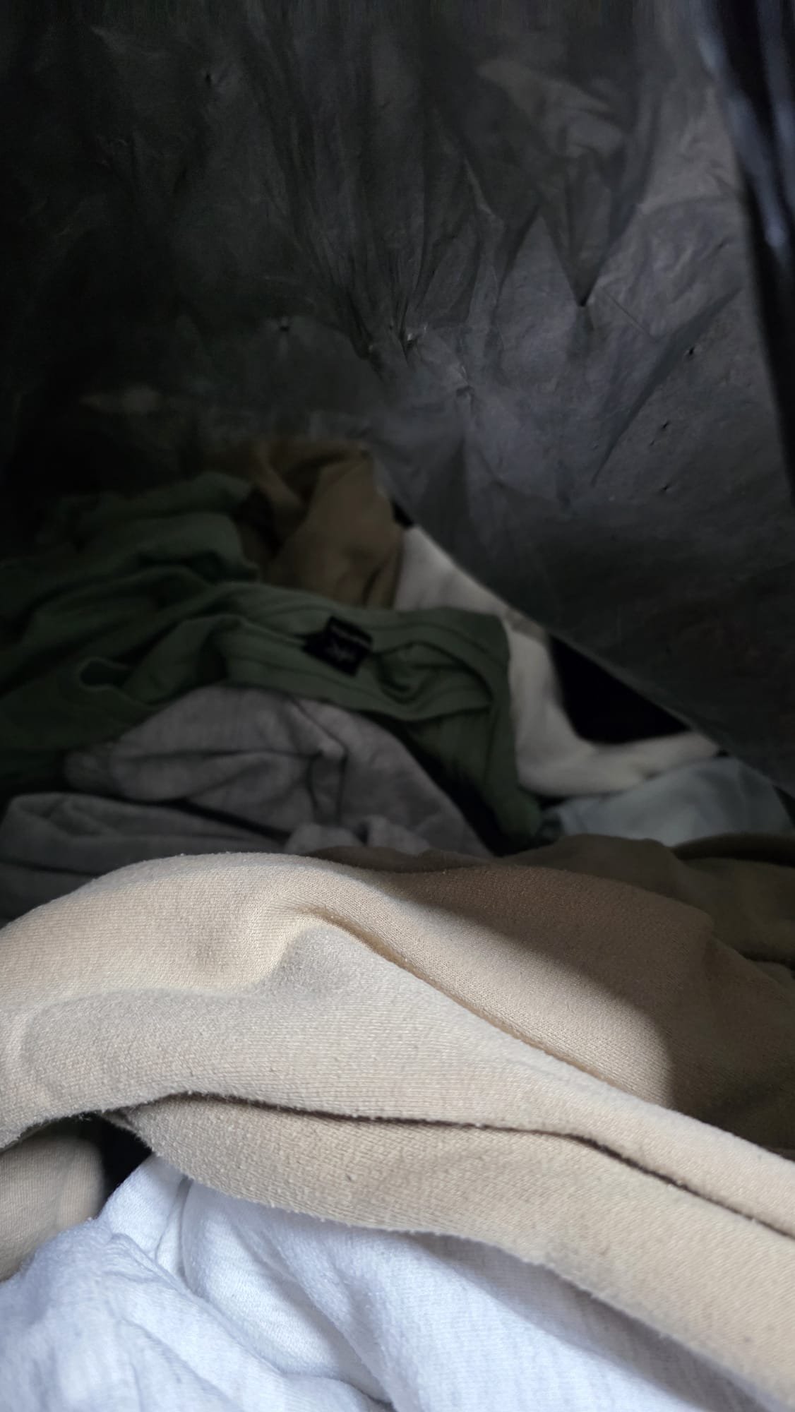 All sorts of clothing, condition unknown
